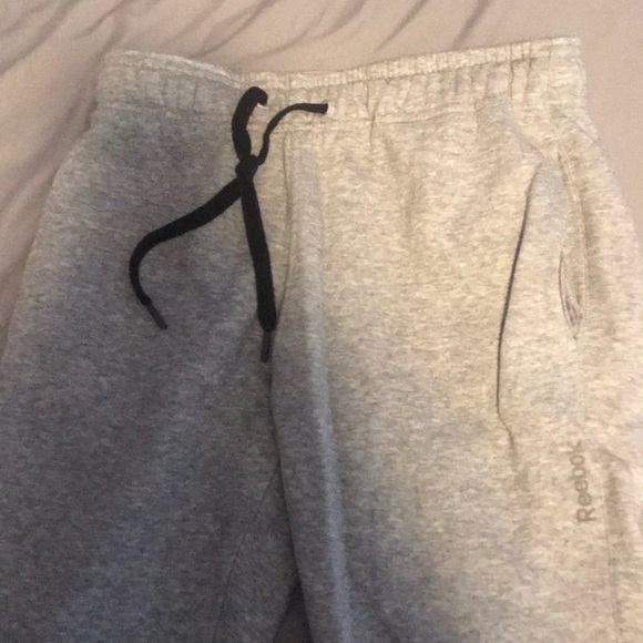 Gray reebok sweatpants - Picture 2 of 2